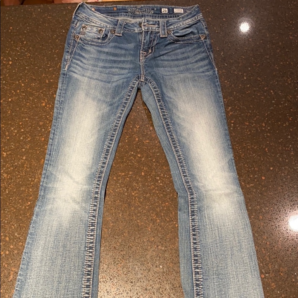 Miss Me mid rise boot cut